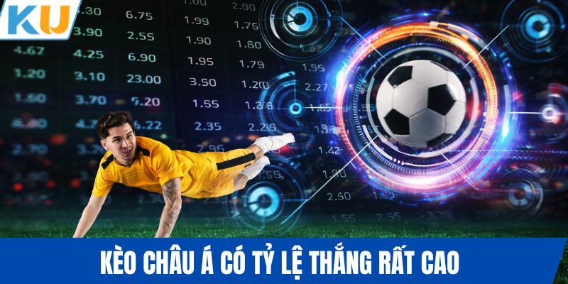 Kèo Châu Á có tỷ lệ thắng rất cao
