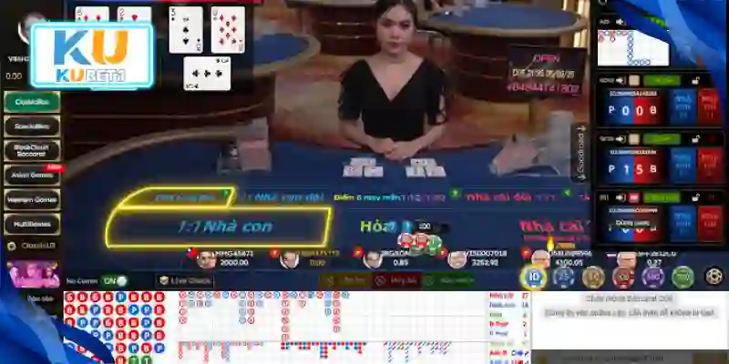 Hướng dẫn soi bảng cầu Baccarat KUBET chuẩn 99%